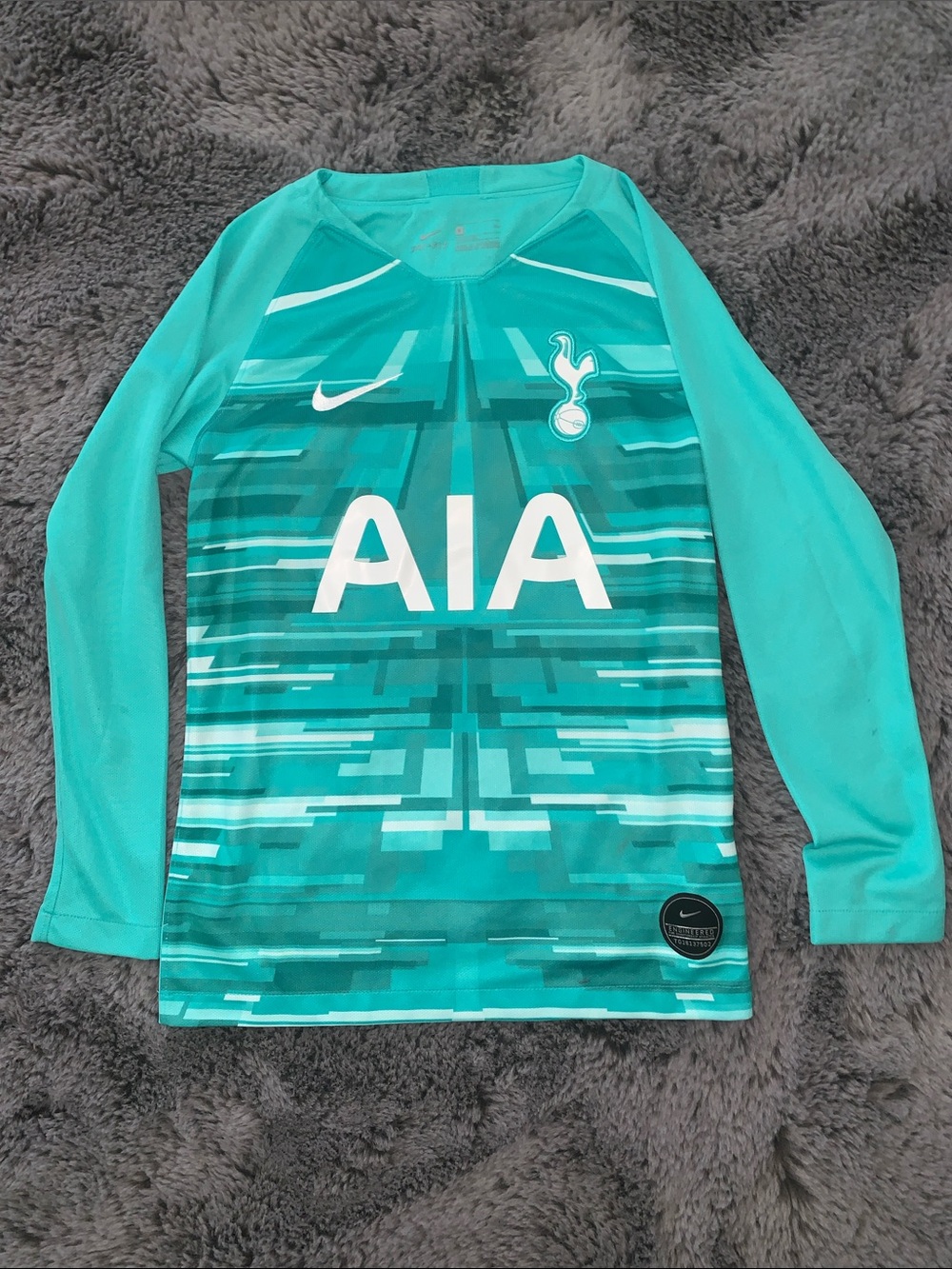 Nike Tottenham Hotspur Long Sleeve Jersey - Teal/Aqua